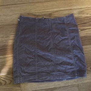 Free People brown skirt